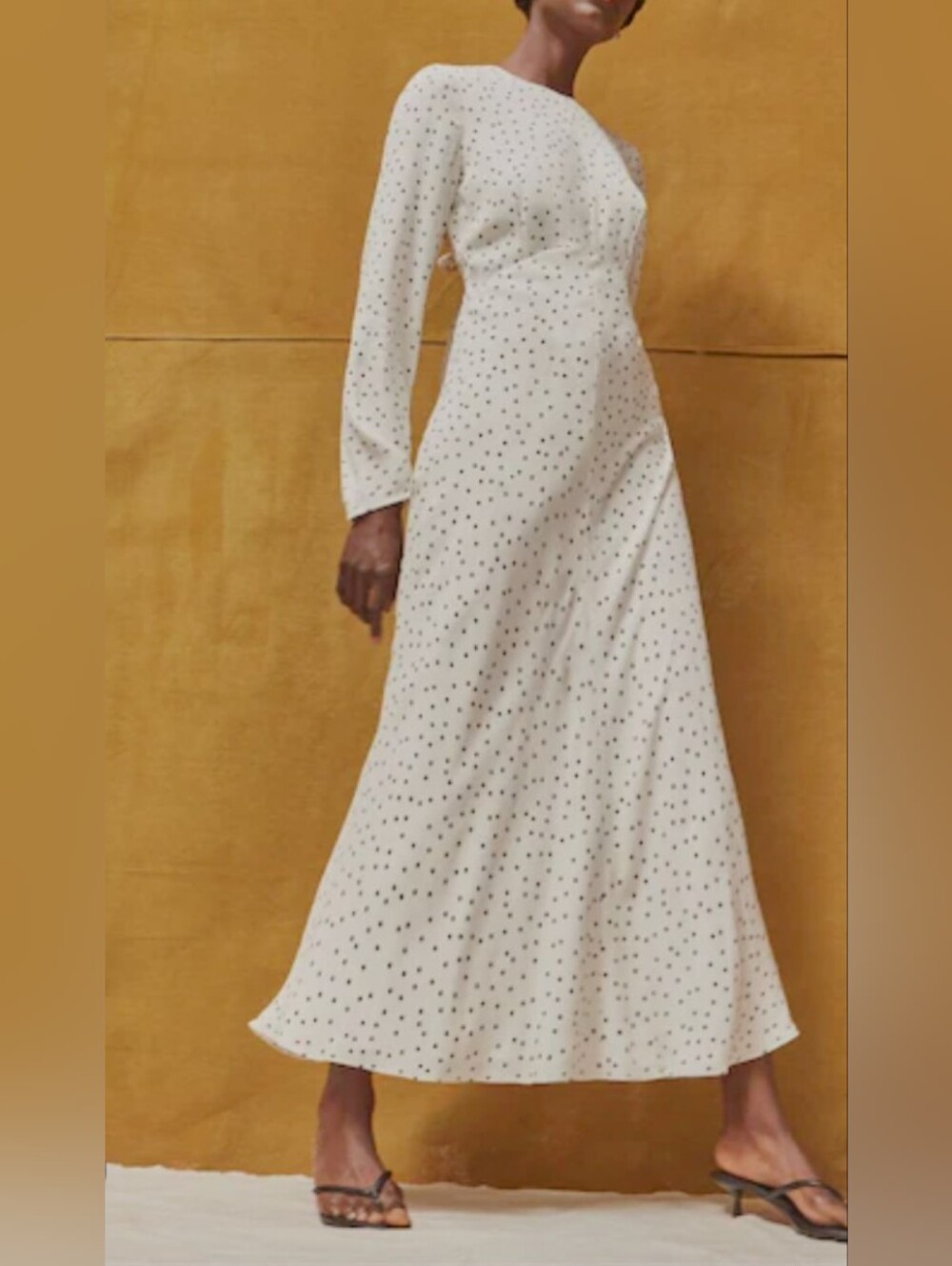 Reformation Liara Polka Dot Dress